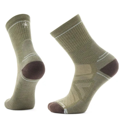 Hike Light Cushion Mid Crew Socks - Winter Moss