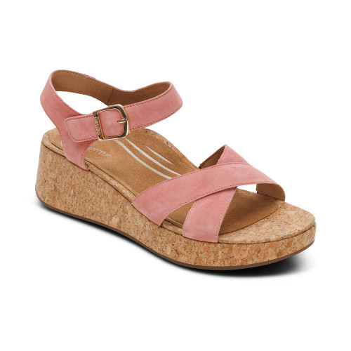 Women's Flora Wedge - Antique Rose