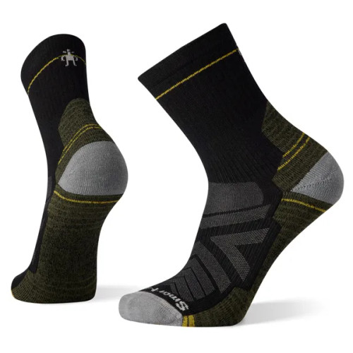 Hike Light Cushion Mid Crew Socks - Black