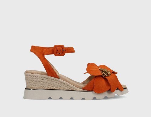 Women's Crown - Orange Suede