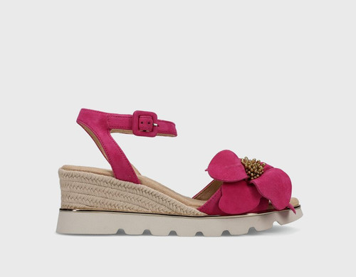 Women's Crown - Fushia Suede