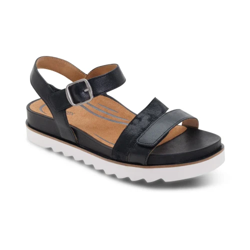 Women's Cass Arch Support Sandal - Black