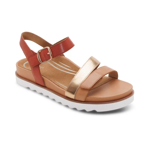 Women's Cass Arch Support Sandal - Terracotta Multi