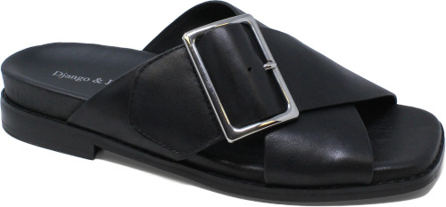 Women's Efri - Black Leather