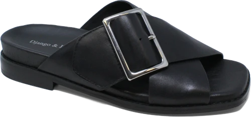 Women's Efri - Black Leather