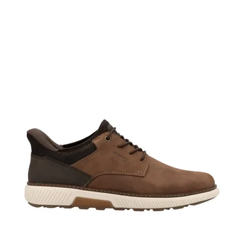 Rieker Mens Stan 57 in BrownBraunSchokoBraun - Image 1