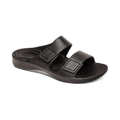 Men's Milos Orthotic Slides - Black