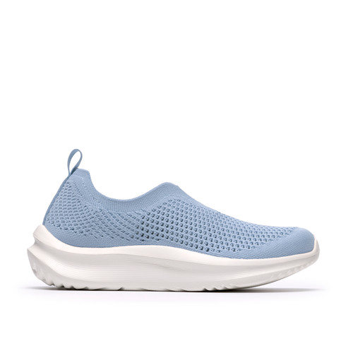 Clarks Womens Solevana Knit in Light Blue - Image 1