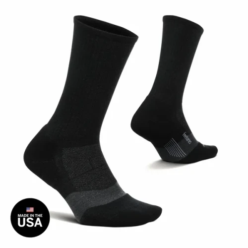 Merino 10 Max Cushion Mini Crew - Charcoal