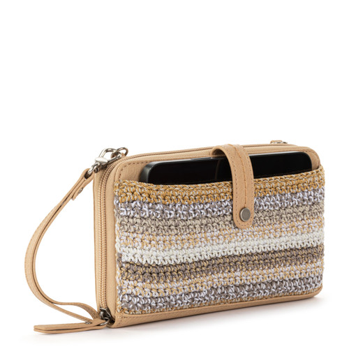 Women's Iris Crossbody - Sand Stripe
