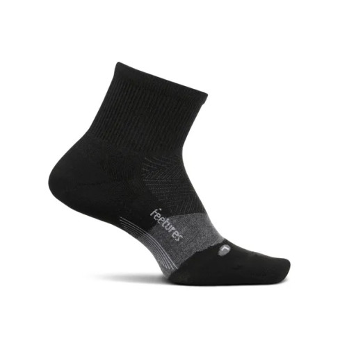 Merino 10 Max Cushion Quarter - Charcoal