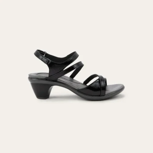 Women's Limit N - Black Crinkle Patent