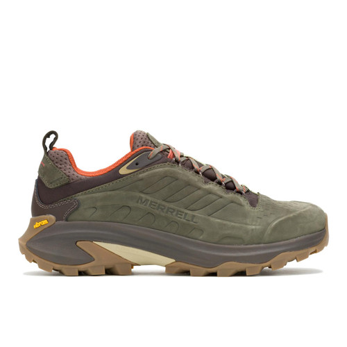 Men's Moab Speed 2 Leather Waterproof - Olive