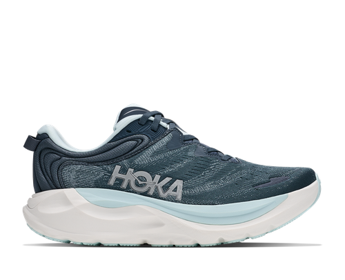 HOKA Womens Gaviota 6 in Faded Navy Glimmering Blue - Image 1