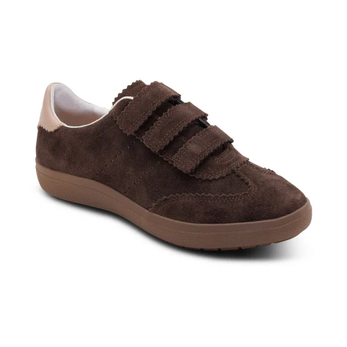Women's Morgan Arch Support Sneaker - Dark Brown