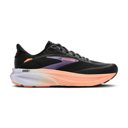 Women's Ghost 18 - Black/Mulled Grape/Peach