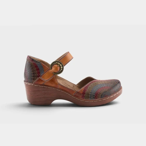 Women's Veesome - Camel Multi