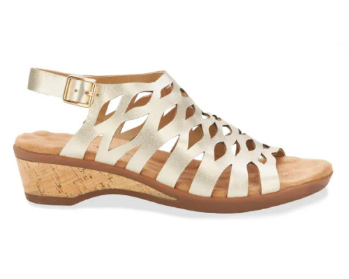 Women's Katia - Gold Platino Napa Leather