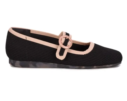 Women's Naomi - Black/Taupe Knit