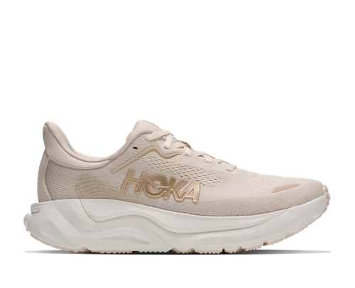 HOKA Womens W Arahi 9 in Alabaster Oat Milk - Image 1