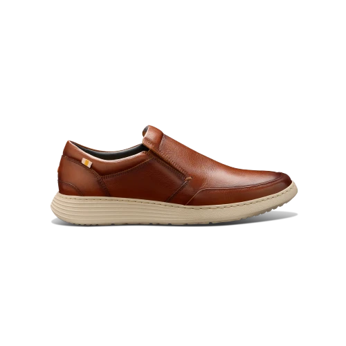 Samuel Hubbard Mens M Featherlight Loafer in Cognac Leather - Image 1