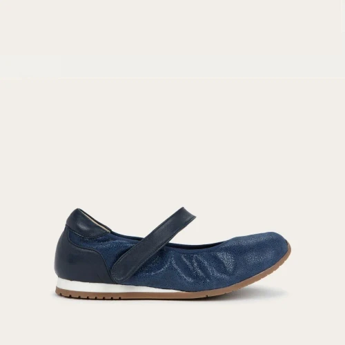 Naot Womens Pure in Sapphire Speckled Suede Combo - Image 1
