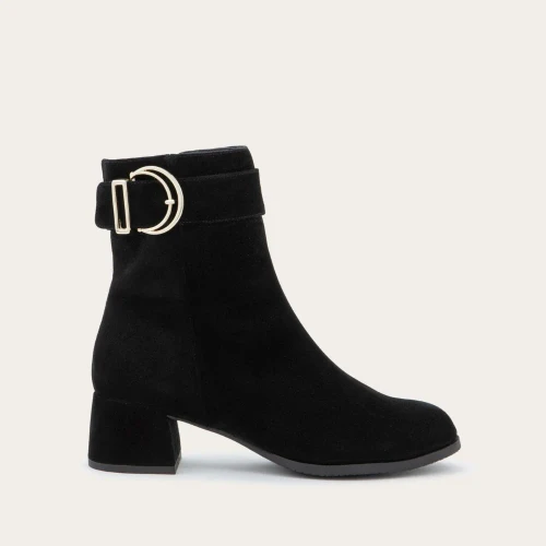 Naot Womens Verse in Black Noir Suede - Image 1
