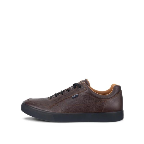 ECCO Mens M Soft 10 American Walker in Camel - Image 1