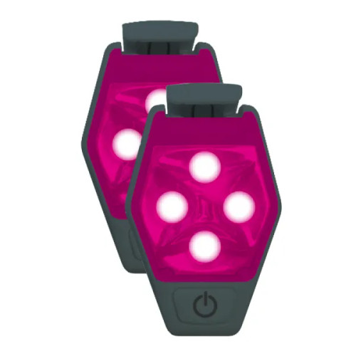 Ultra-Strobe™ LED Clip Light 2-Pack - Pink