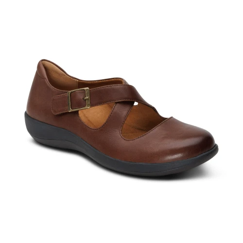 Women's Paisley Mary Jane - Brown