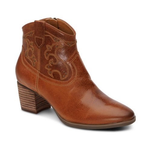Women's Reagan Ankle Boot - Cognac