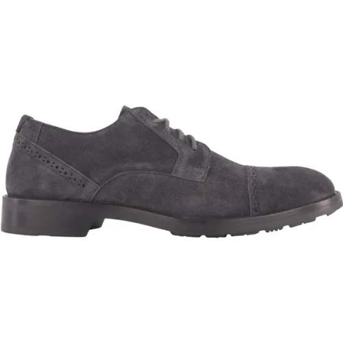 Men's Bondos - Charcoal Soft Suede