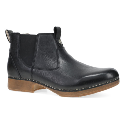 Women's Michele - Black Waxy Milled