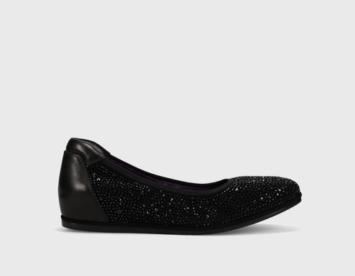 Women's Gisel - Black Suede/Blk Nappa
