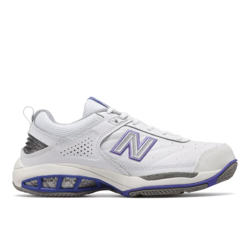 Women's 806 - NB WHITE with NB NAVY