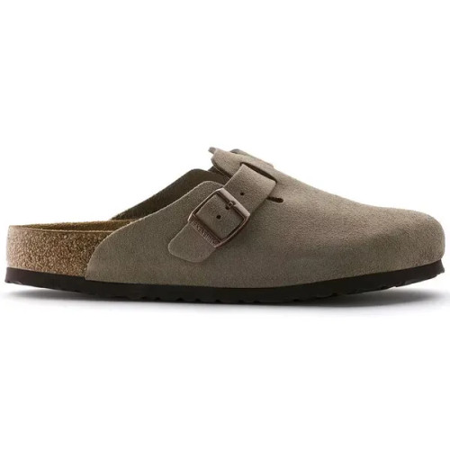 Men's Boston Soft Footbed - Taupe Suede