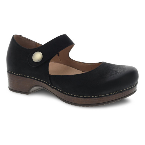 Women's Beatrice - Black Burnished Nubuck