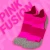 PB4 Pickball Sock - No Show - PF Pink Fusion