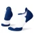 Women's Run Targeted Cushion Low Ankle Socks - 122 WHITE