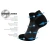 FS4 Plantar Fasciitis No Show Sock - B BLACK