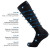 TS5 Travel Socks - Over the Calf - White
