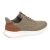 Johnston Murphy Mens Amherst 20 Knit Plain Toe in Taupe Heathered Knit - Image 3