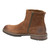 Men's Barrett Zip Boot - Brown Waxed Suede