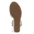 Women's Marcia Cross-Band Sandal - Silver Metallic Kid Suede