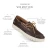 Men's Uptown Boat - Chocolate Ganache