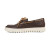 Men's Uptown Boat - Chocolate Ganache