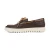 Men's Uptown Boat - Chocolate Ganache