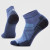 Men's Hike Light Cushion Ankle Socks - Nightfall Blue
