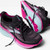 Brooks Womens Adrenaline GTS 25 in BlackCyber PinkIced Aqua - Image 2