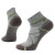 Hike Light Cushion Pattern Ankle Socks - Ash-Charcoal